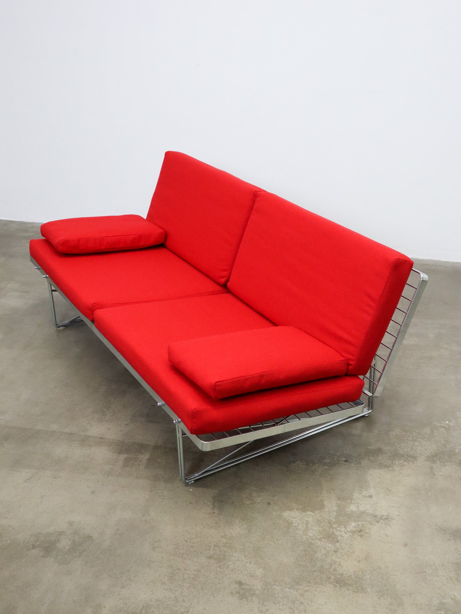 VINTAGE NIELS GAMMELGAARD MOMENT SOFA IN RED 1980S CUSTOM MADE Fussy People